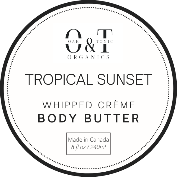 Oak & Tonic Organics | Tropical Sunset Whipped Body Butter - Oak + Tonic
