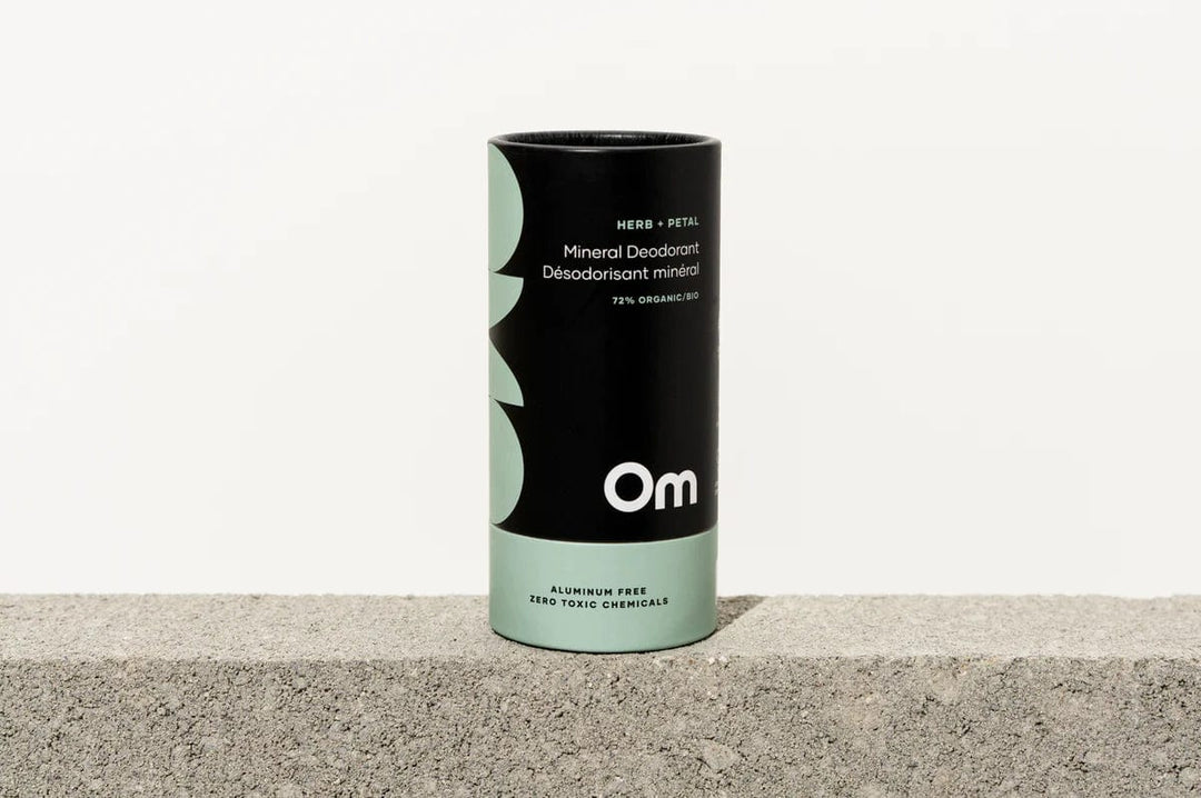 Om Organics Deodorant 75g/3oz Om Organics | Herb + Petal Mineral Deodorant