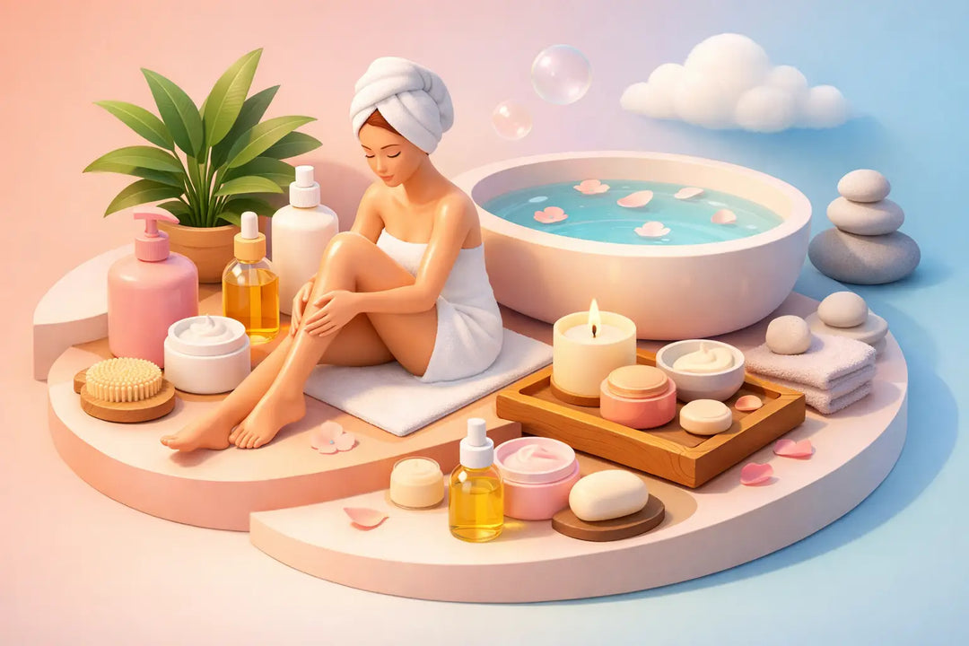 Body Care Routine Guide for Calm, Soft Skin