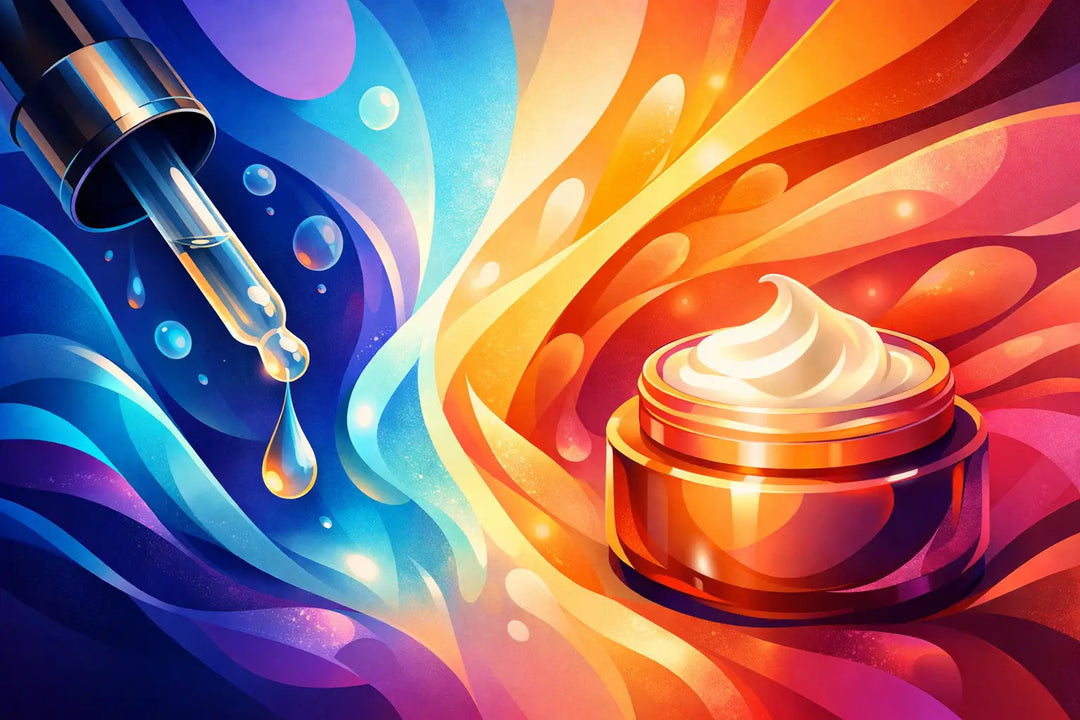Serum vs Moisturizer Order Explained
