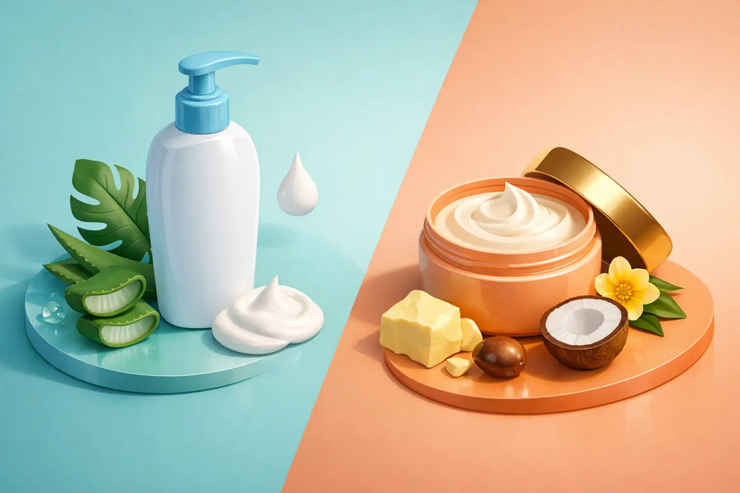 Body Lotion Versus Butter for Your Skin
