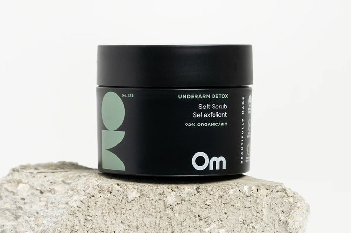 Om Organics | Underarm Detox Salt Scrub