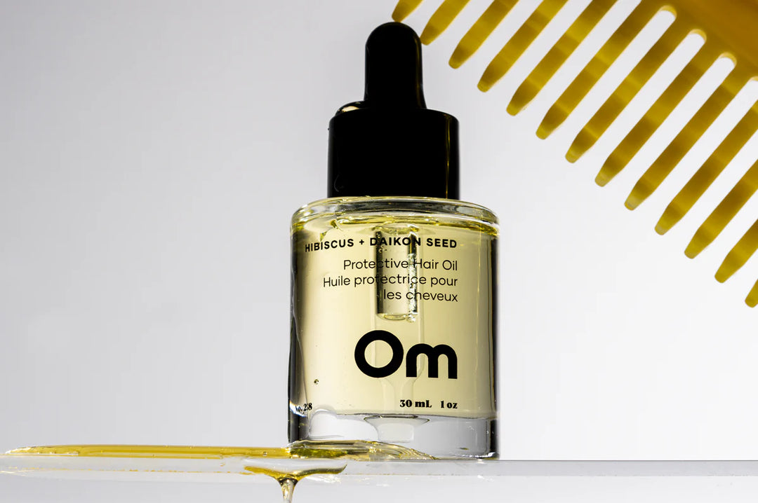 Om Organics | Hibiscus + Daikon Seed Protective Hair Oil - Oak + Tonic