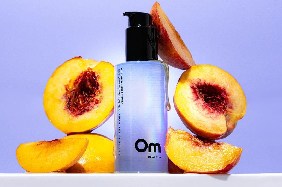Om Organics | Peach Seed + Capsicum Euphoria Lubricant Oil
