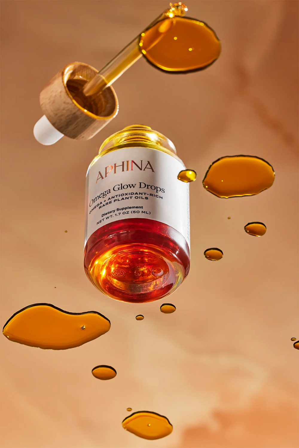 Aphina | Omega Glow Drops - Oak + Tonic