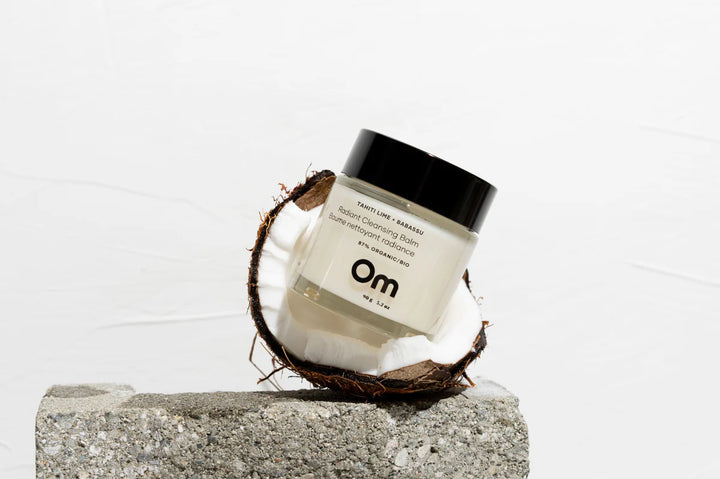 Om Organics | Tahiti Lime + Babassu Radiant Cleansing Balm - Oak + Tonic