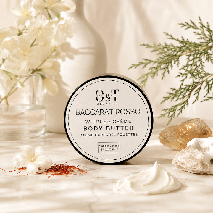 Oak & Tonic Organics | Baccarat Rosso Whipped Crème Body Butter