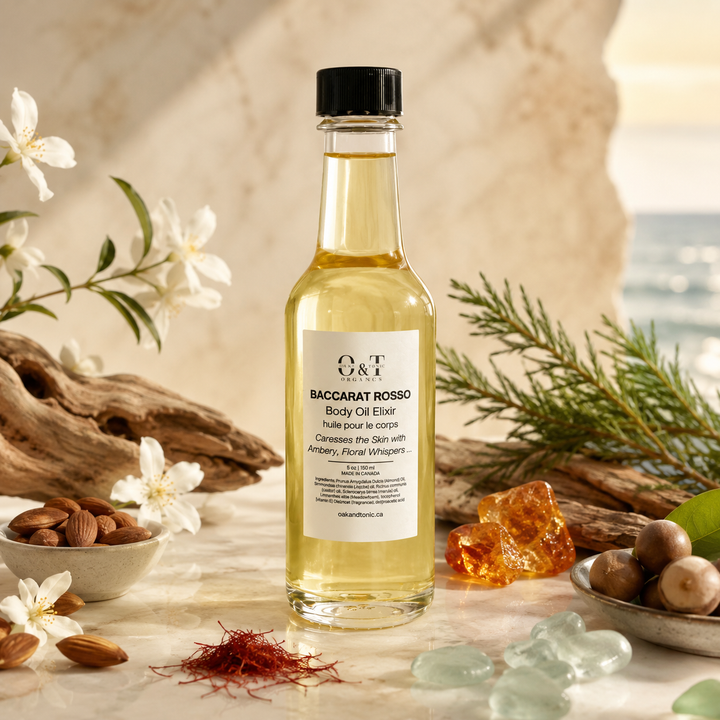 Oak & Tonic Organics | Baccarat Rosso Body Oil Elixir