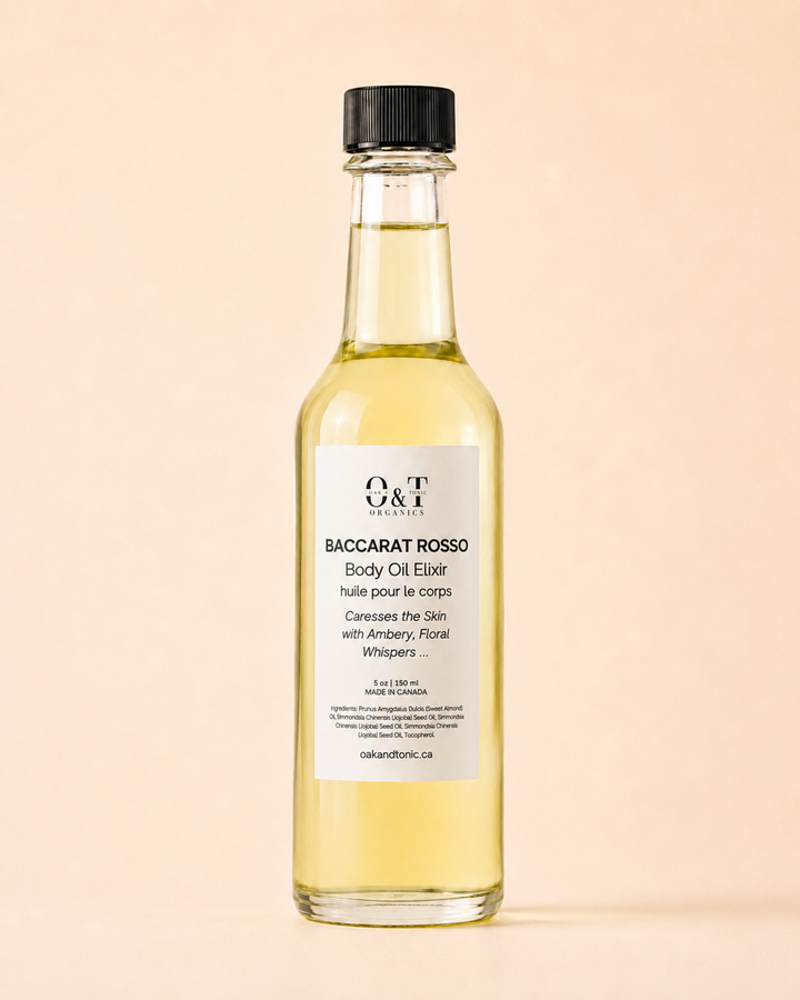 Oak & Tonic Organics | Baccarat Rosso Body Oil Elixir