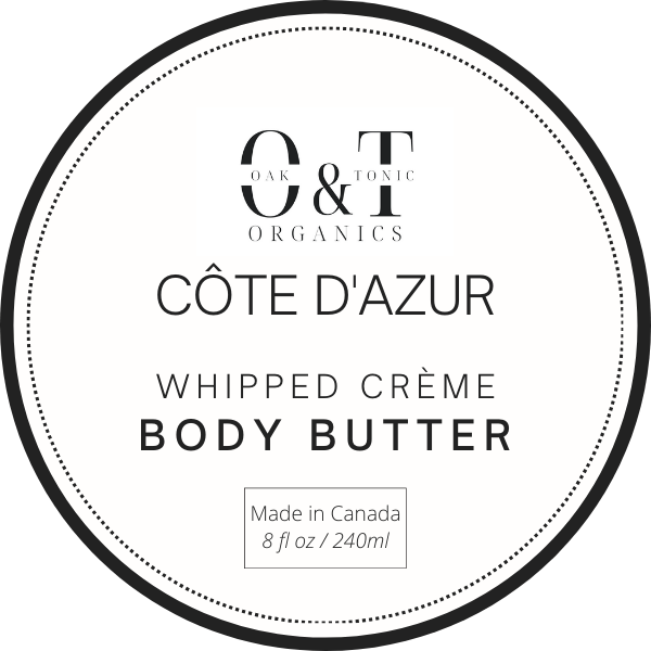 Oak & Tonic Organics | Côte D'azur Whipped Body Butter - Oak + Tonic