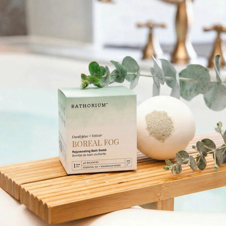 Bathorium | Boreal Fog Bath Bomb