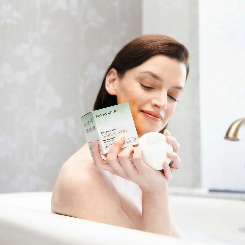 Bathorium | Boreal Fog Bath Bomb