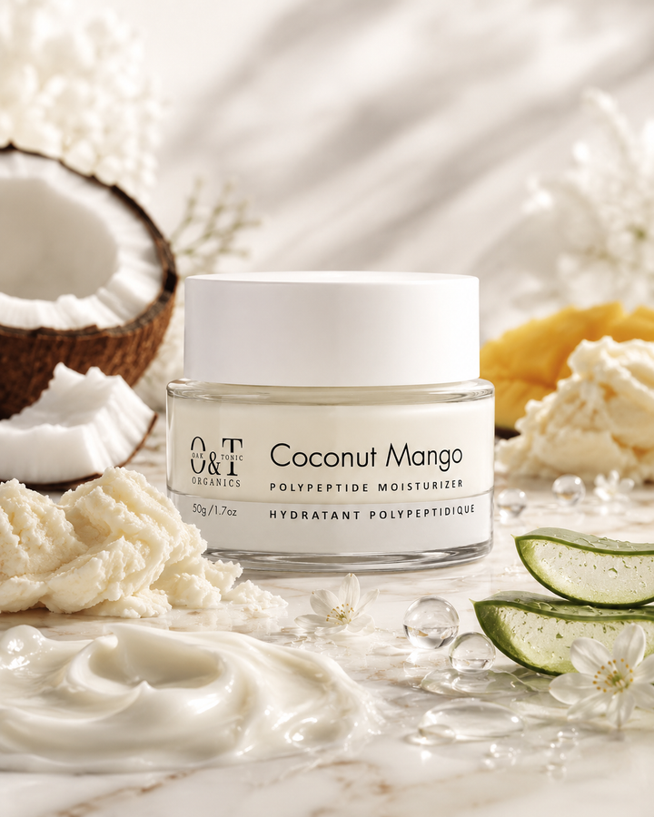 Oak & Tonic Organics | Coconut + Mango Polypeptide Moisturizer