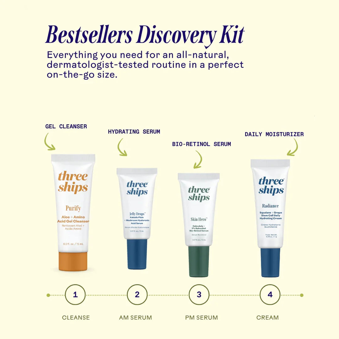 Three Ships | Best Sellers Discovery-Kit - Oak + Tonic