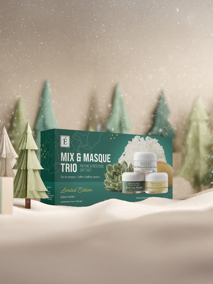 Eminence | Mix and Masque Trio: Refine & Restore Gift Set - Oak + Tonic