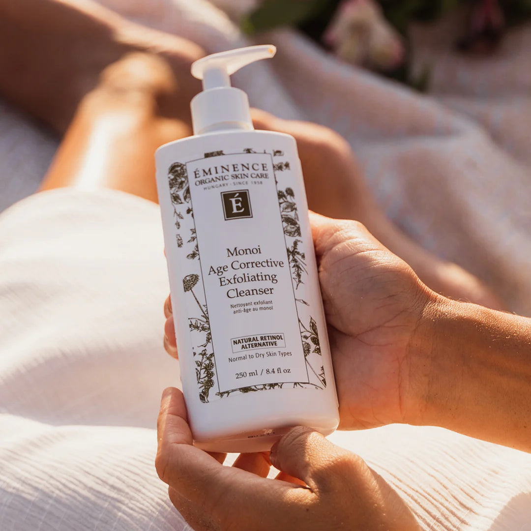 Eminence | Monoi Age Corrective Exfoliating Cleanser - Oak + Tonic