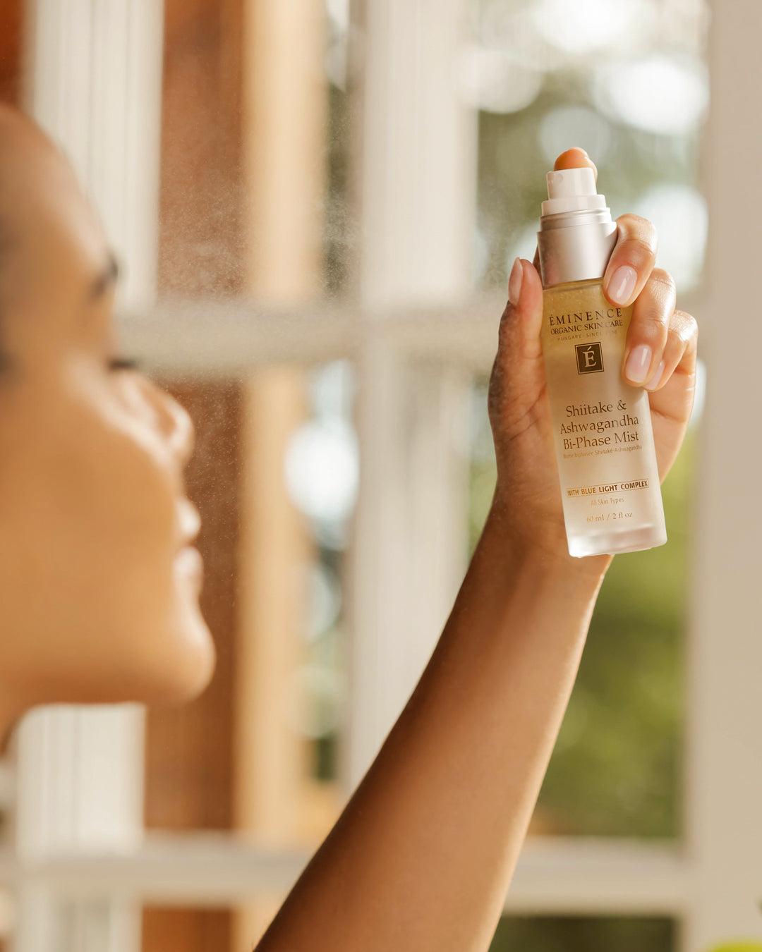 Eminence | Shiitake & Ashwagandha Bi-Phase Mist - Oak + Tonic