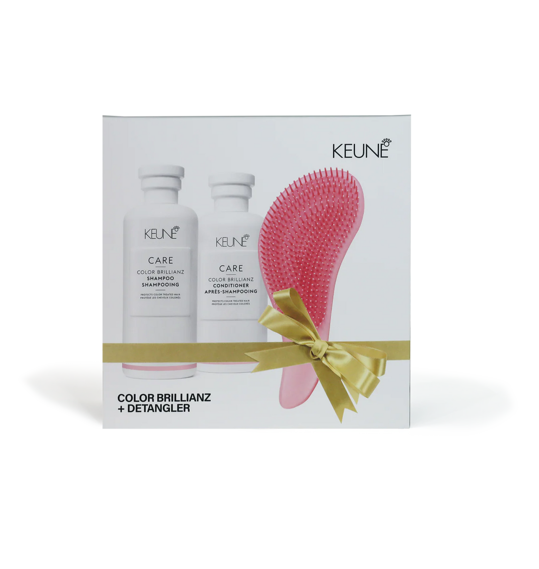 Keune | Holiday Colour Brillianz Duo with Detangling Brush - Oak + Tonic