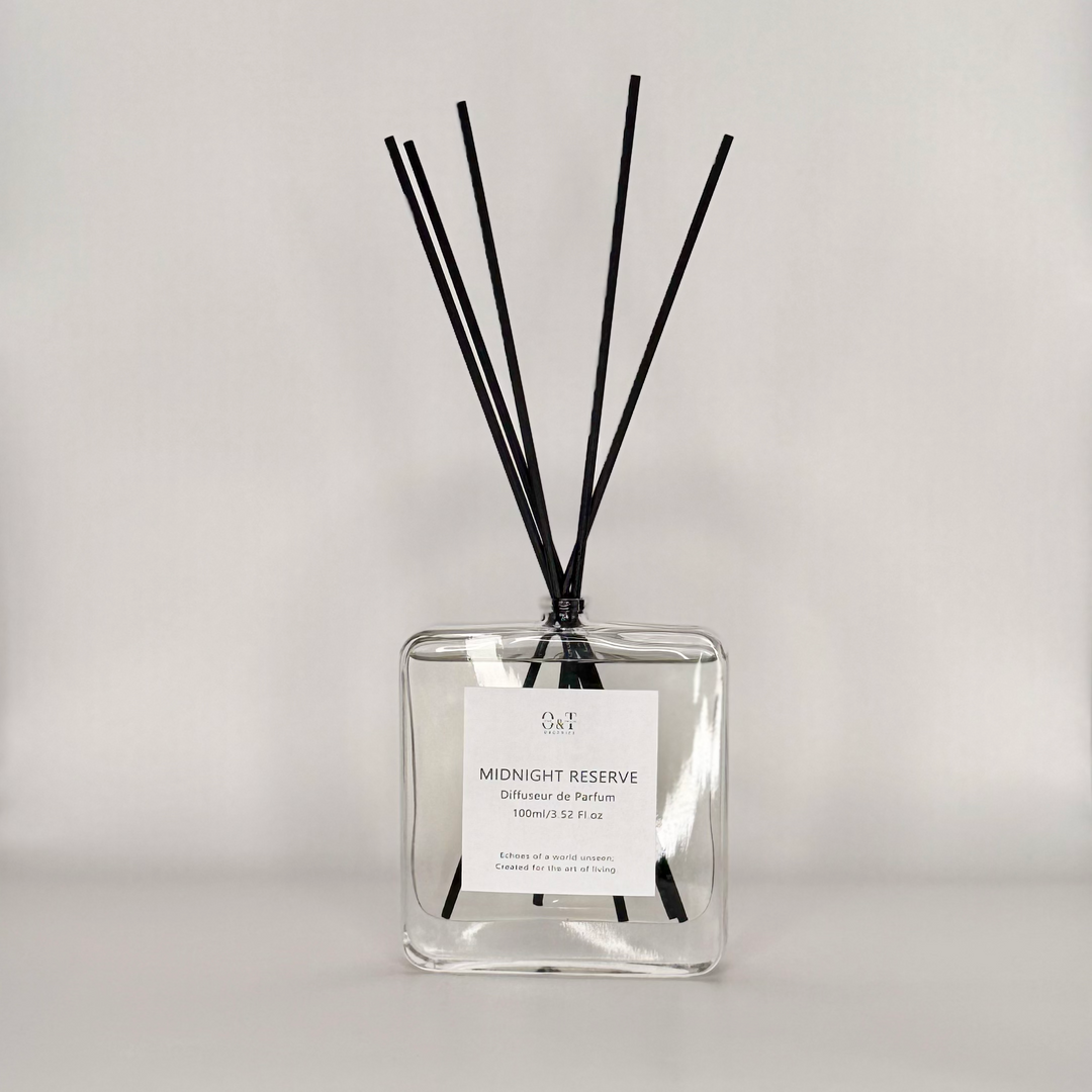 Oak & Tonic Organics | Midnight Reserve Reed Diffuser - Oak + Tonic