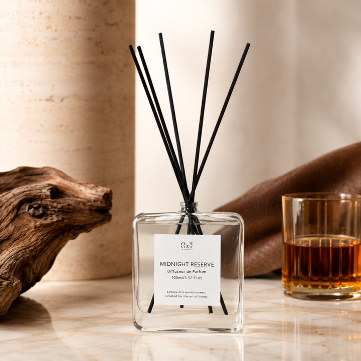 Oak & Tonic Organics | Midnight Reserve Reed Diffuser