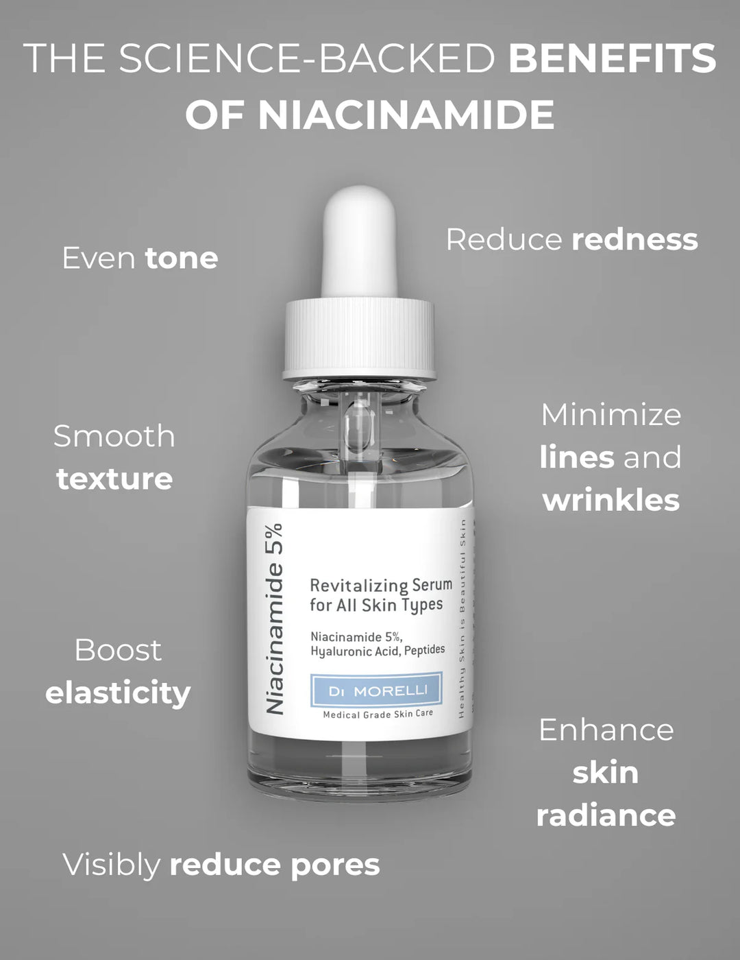 Di Morelli | Niacinamide 5% Serum - Oak + Tonic
