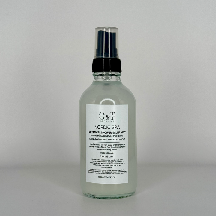 Oak & Tonic Organics | Nordic Spa Botanical Sauna + Shower Mist - Oak + Tonic
