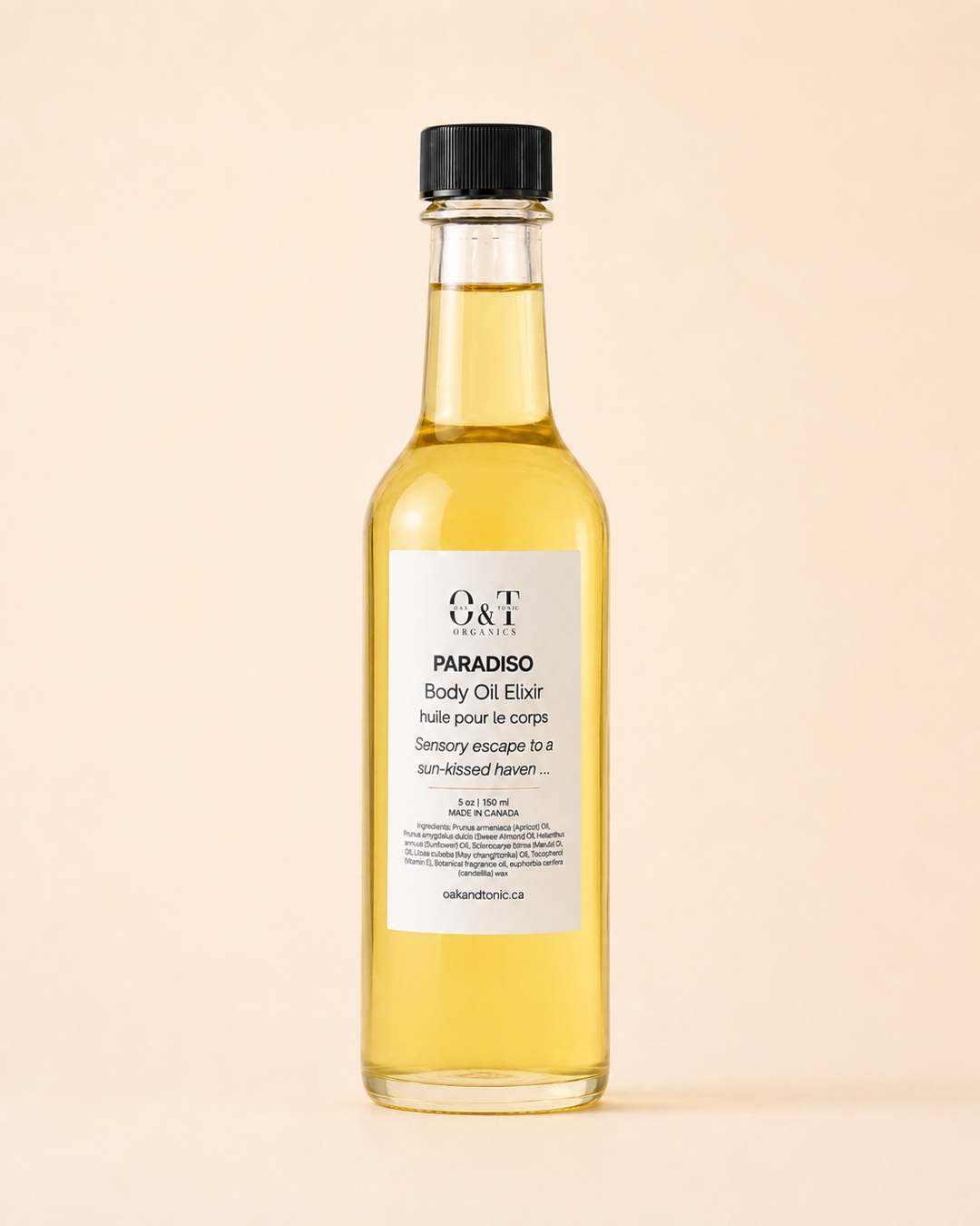 Oak & Tonic Organics | Paradiso Body Oil Elixir