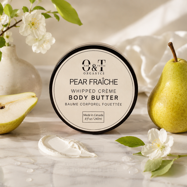 Oak & Tonic Organics | Pear Fraîche Whipped Crème Body Butter
