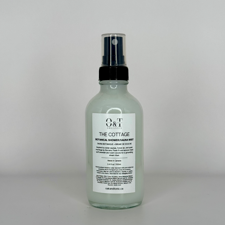 Oak & Tonic Organics | The Cottage Botanical Shower + Sauna Mist - Oak + Tonic