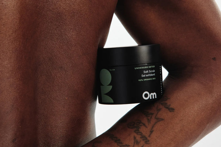 Om Organics | Underarm Detox Salt Scrub