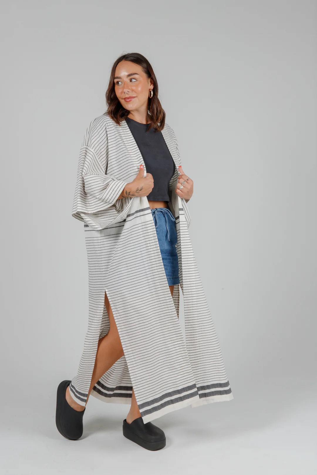 Tofino Towels | THE POLLY | Long Open Cover Up