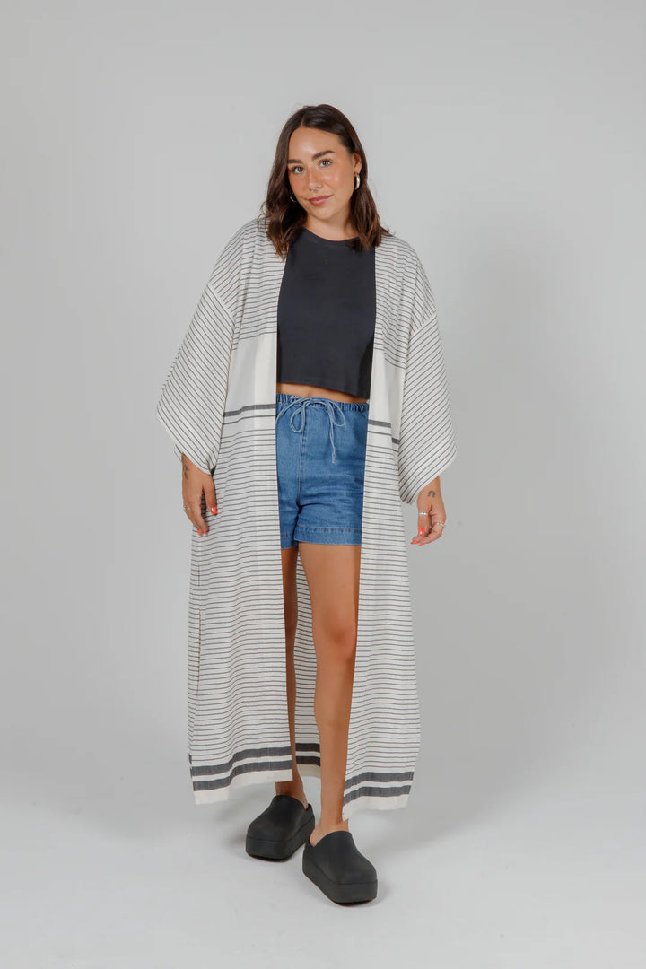 Tofino Towels | THE POLLY | Long Open Cover Up