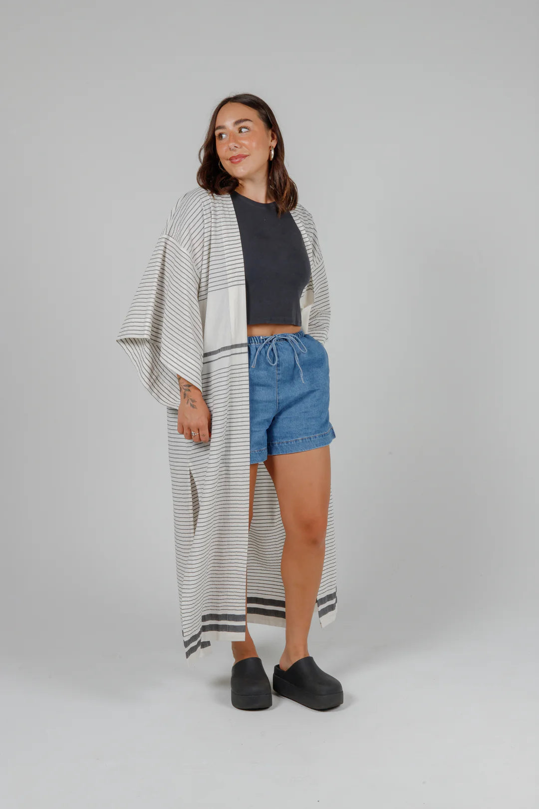 Tofino Towels | THE POLLY | Long Open Cover Up