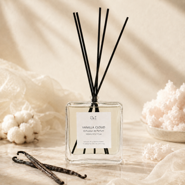 Oak & Tonic Organics | Vanilla Cloud Reed Diffuser
