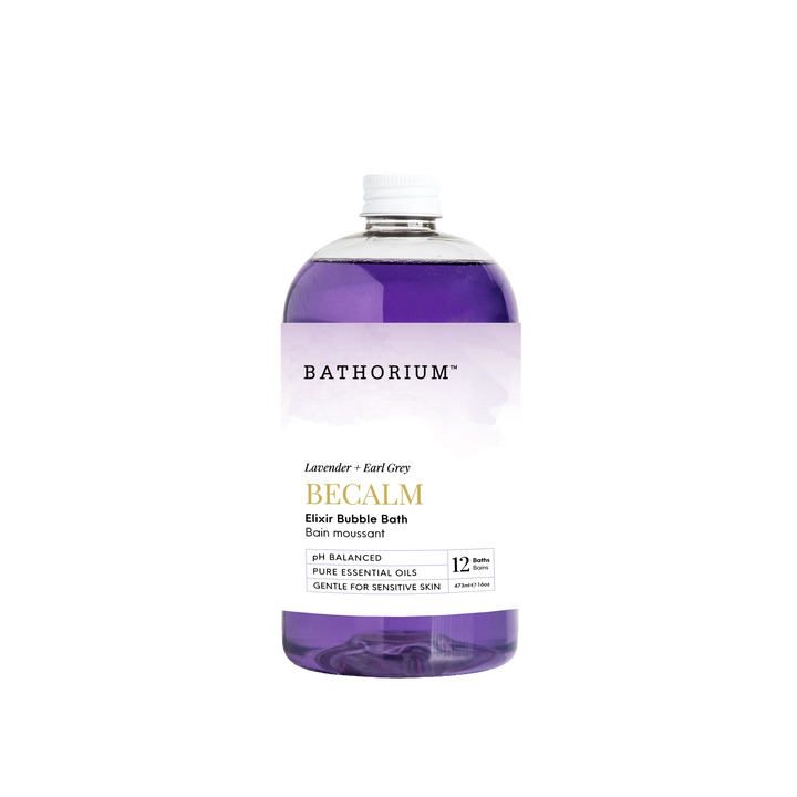 BeCalm Bubble Bath Elixir — current packaging, product view