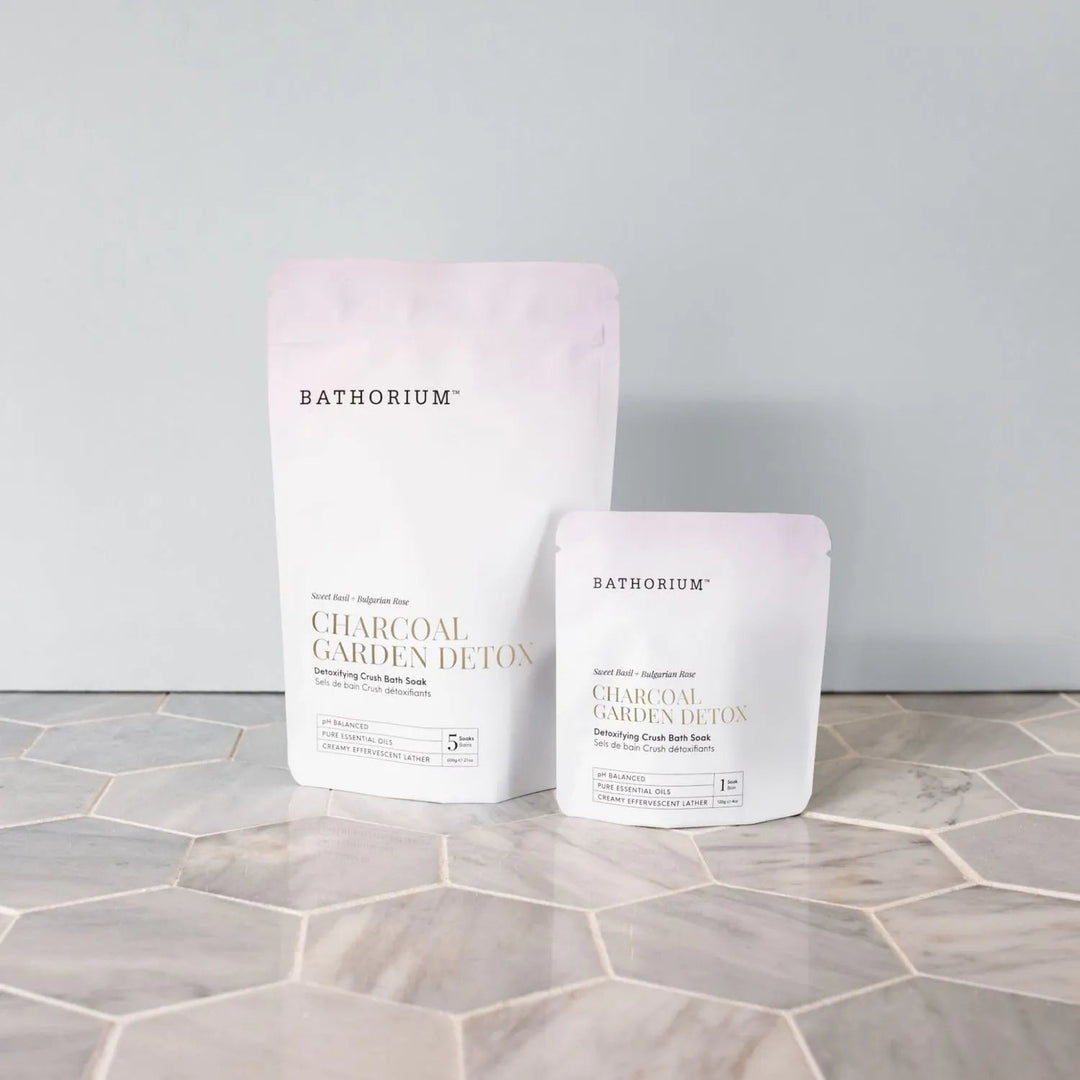 Charcoal Garden Detox Crush Soak — current packaging, product view