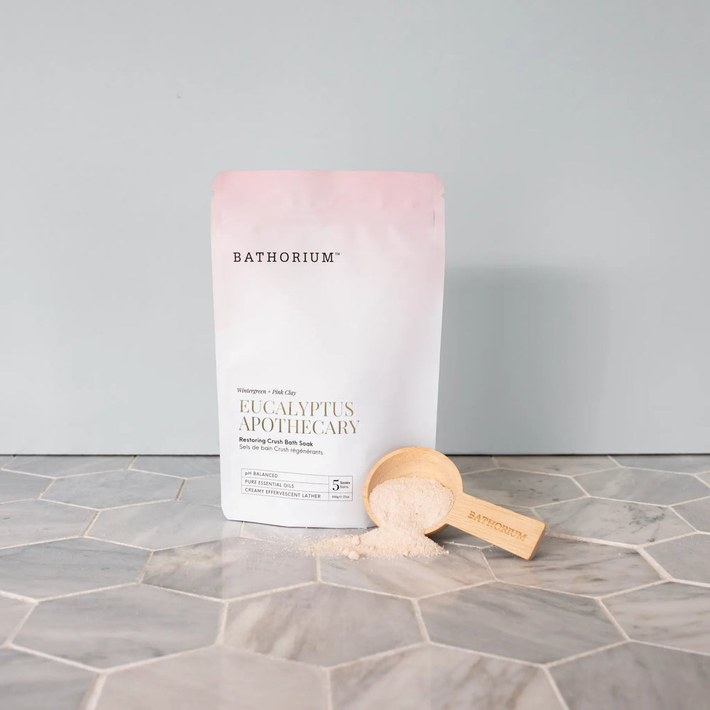 Eucalyptus Apothecary Crush Soak — current packaging, detail view