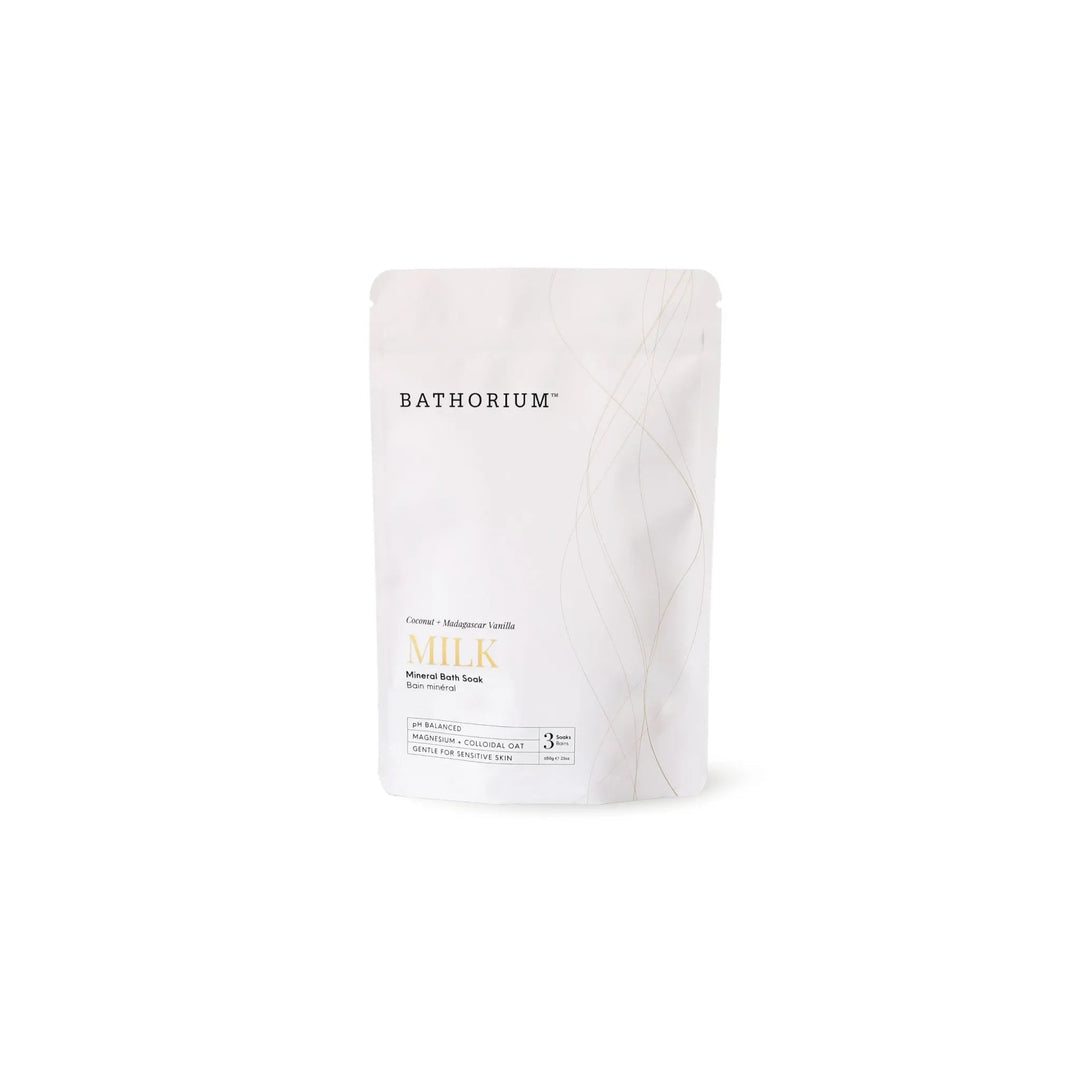 Milk Mineral Bath Soak — current packaging, product view