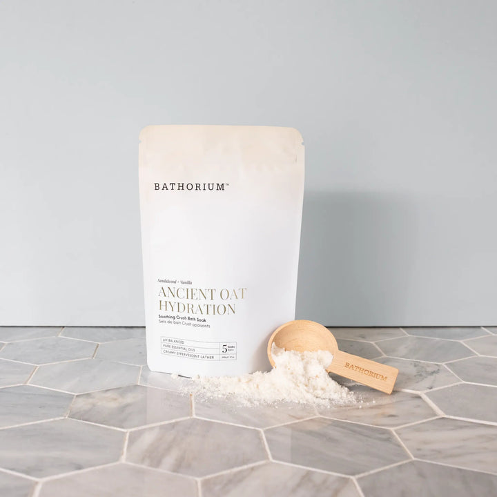 Ancient Oat Hydration Crush Soak — current packaging, detail view