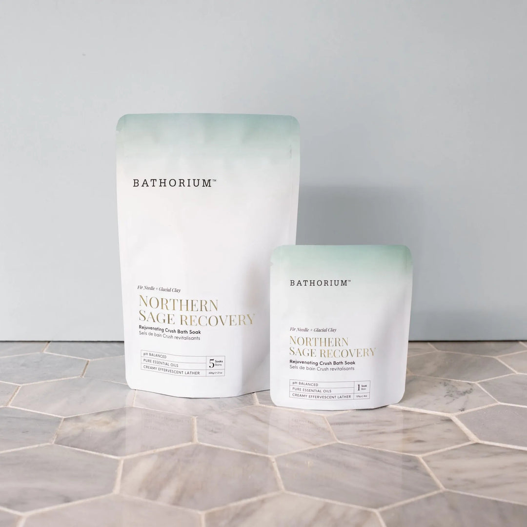 Northern Sage Recovery Crush Soak — current packaging, product view
