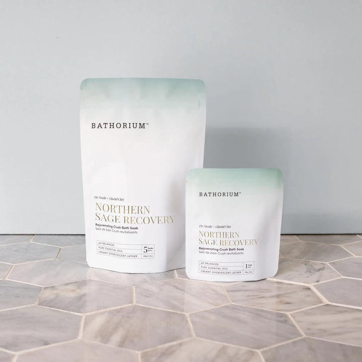 Northern Sage Recovery Crush Soak — current packaging, product view