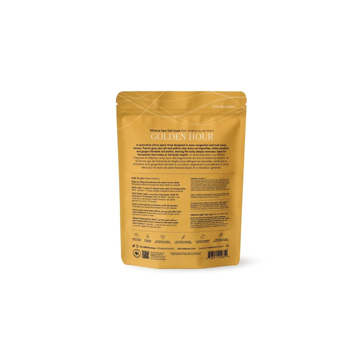 Bathorium | Golden Hour Clay Mineral Soak