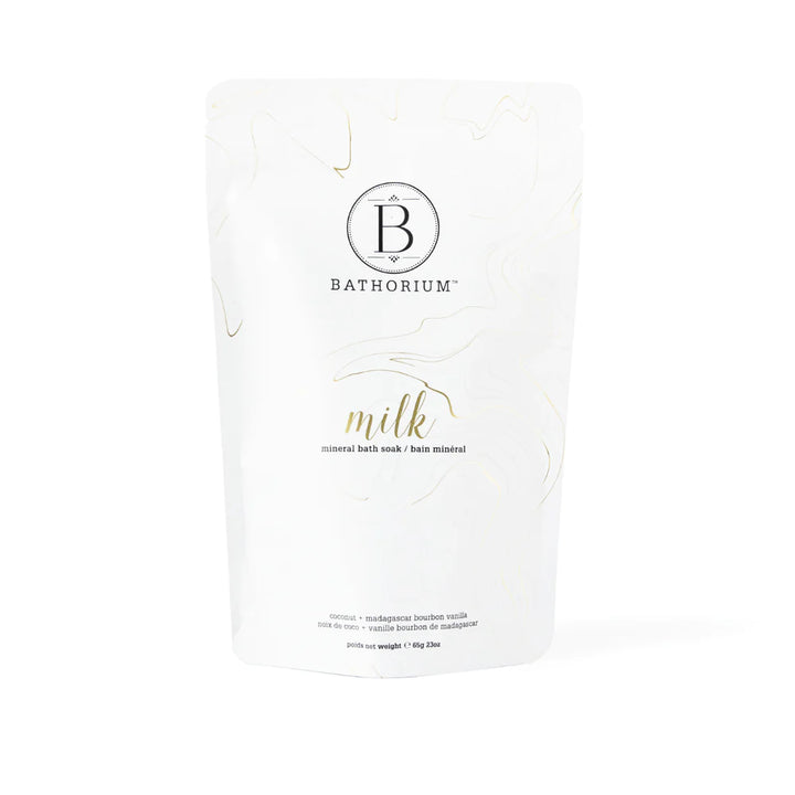 Bathorium | MILK Coconut + Vanilla Mineral Bath Soak - Oak + Tonic