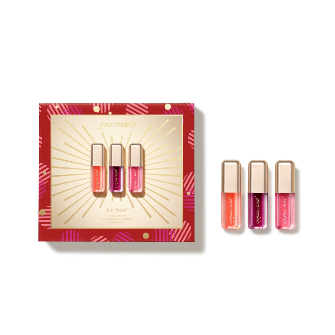 Jane Iredale Just Kissed pH Lip Oil Mini Trio Holiday Set — product image
