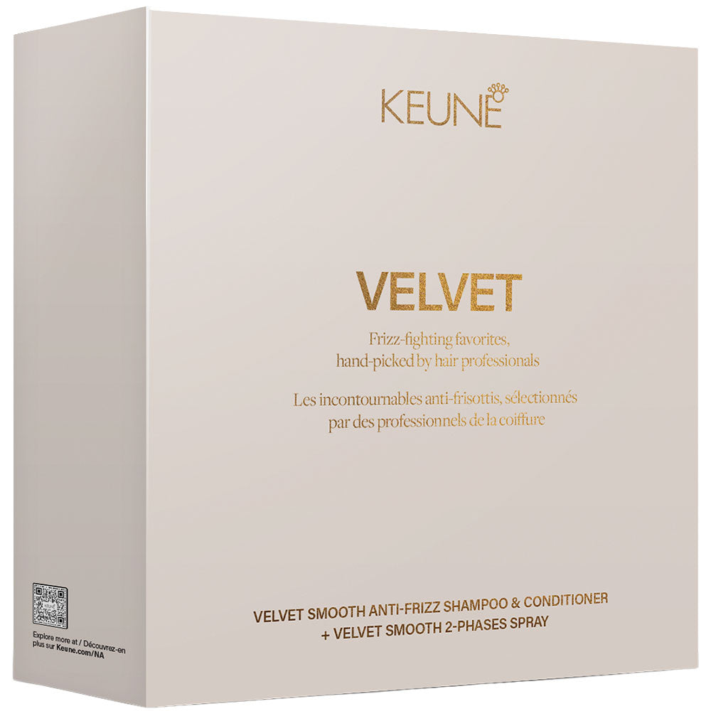 Keune Care Velvet Holiday Gift Set — box