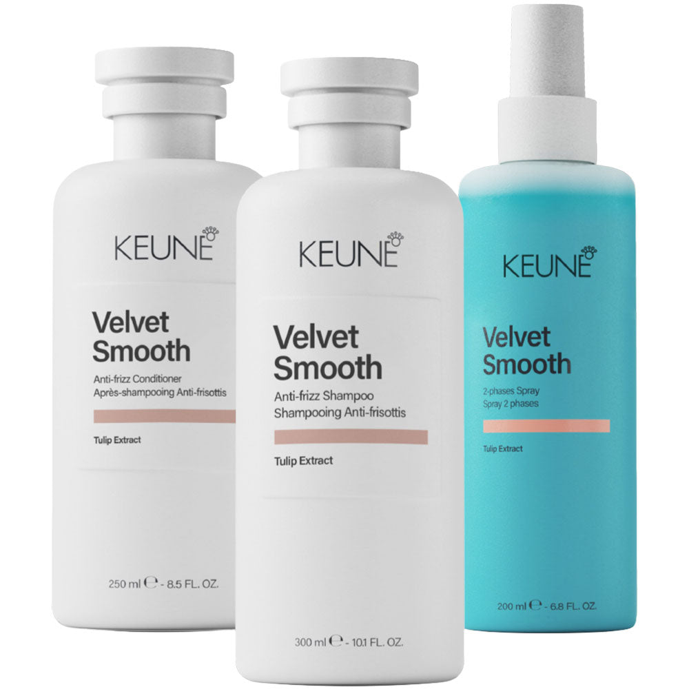 Keune Care Velvet Holiday Gift Set — contents