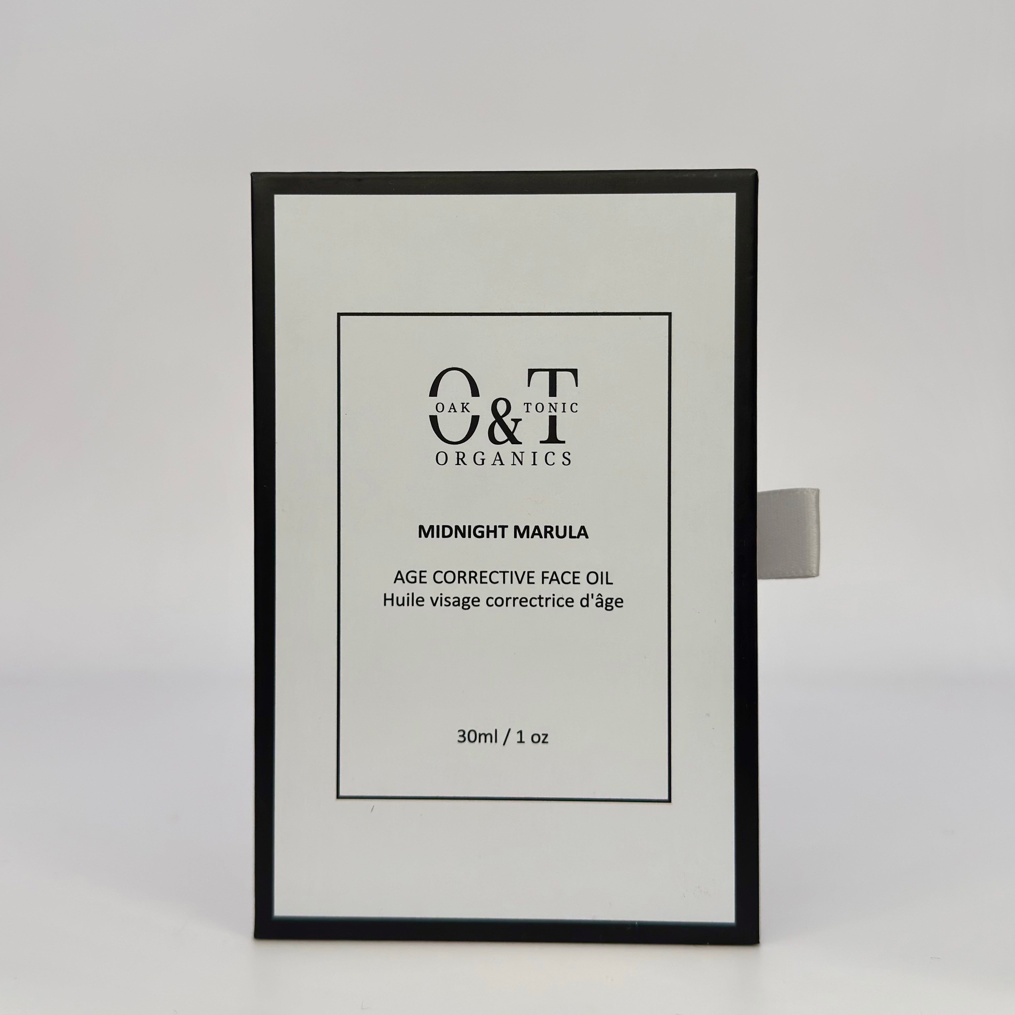Oak & Tonic Organics | Midnight Marula Age Corrective Face