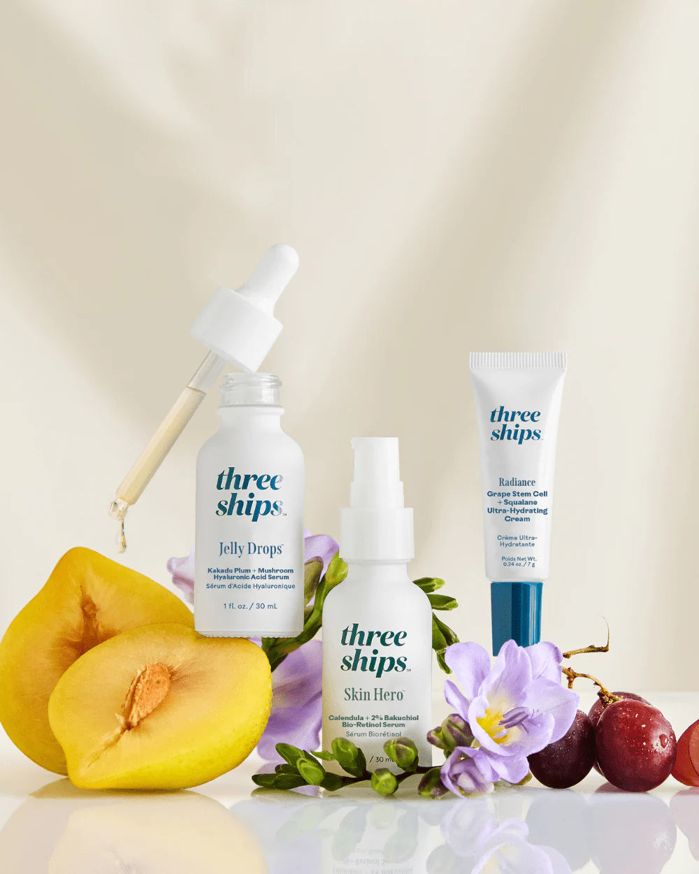 Three Ships | Natural Icons: Day + Night Serum Set - Oak + Tonic