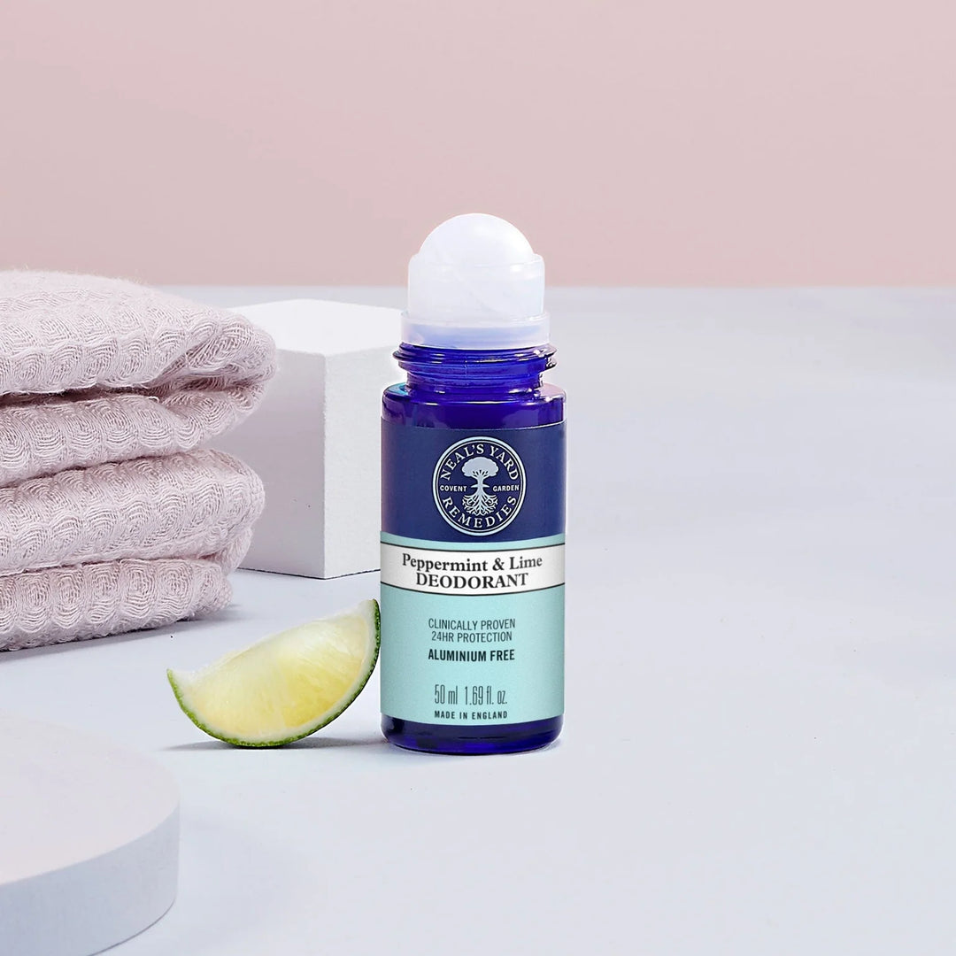 Neal's Yard Remedies | Roll on Deodorant - Peppermint & Lime