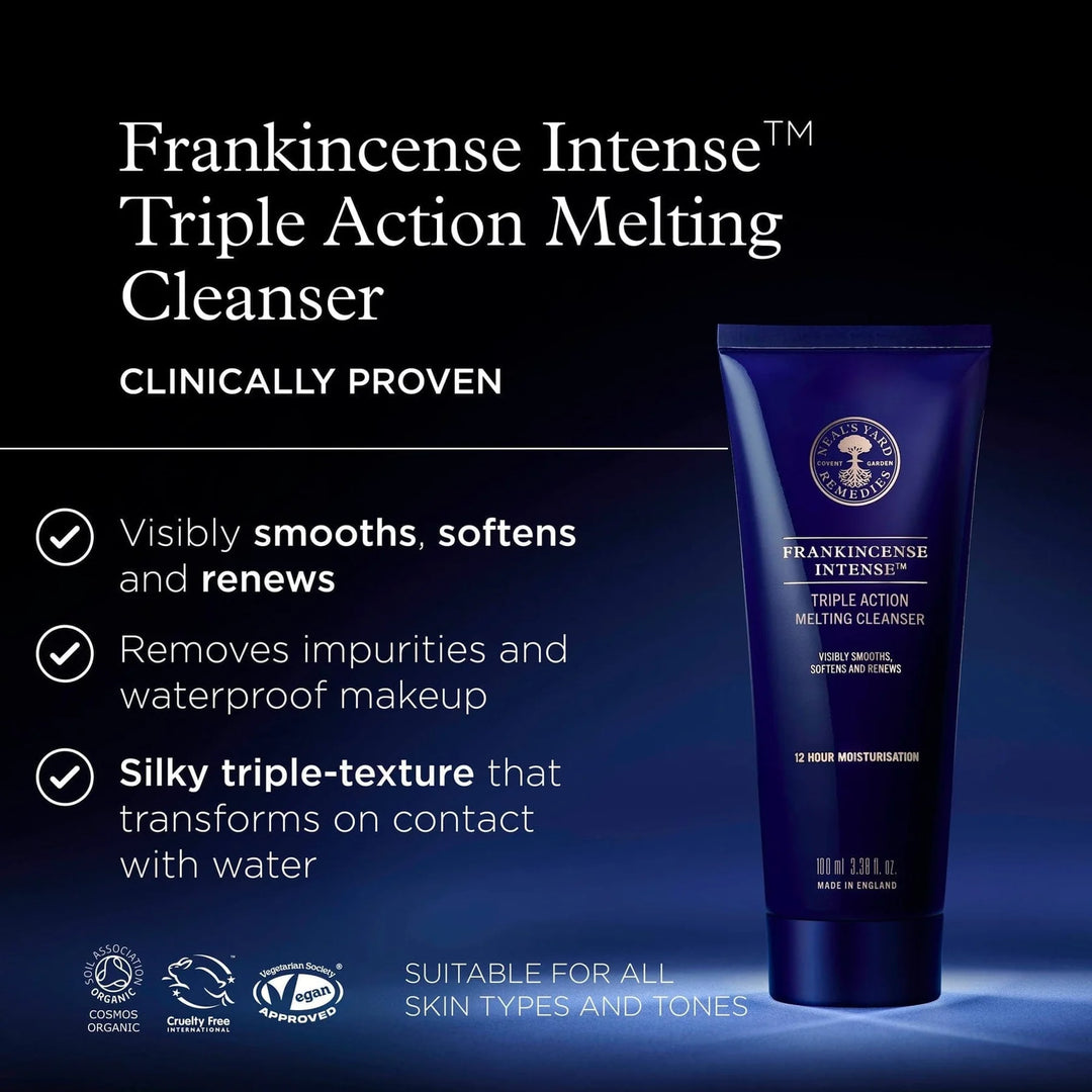 Neal's Yard Remedies | Frankincense Intense™ Triple Action Melting Cleanser 100ml